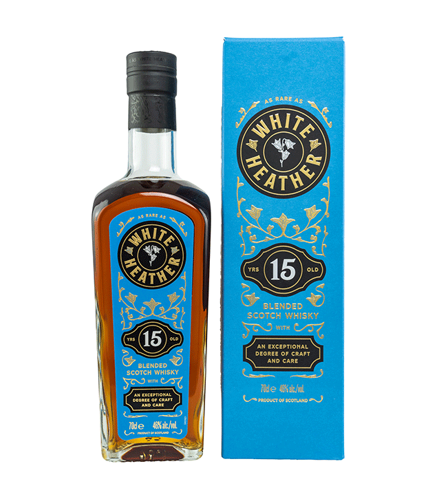 White Heather 15 Jahre - Blended Scotch Whisky by Billy Walker