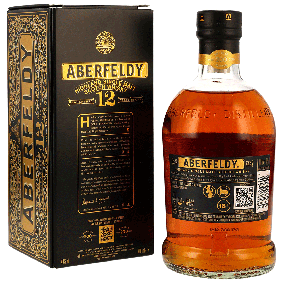 Aberfeldy 12 Jahre - Madeira Casks Finish