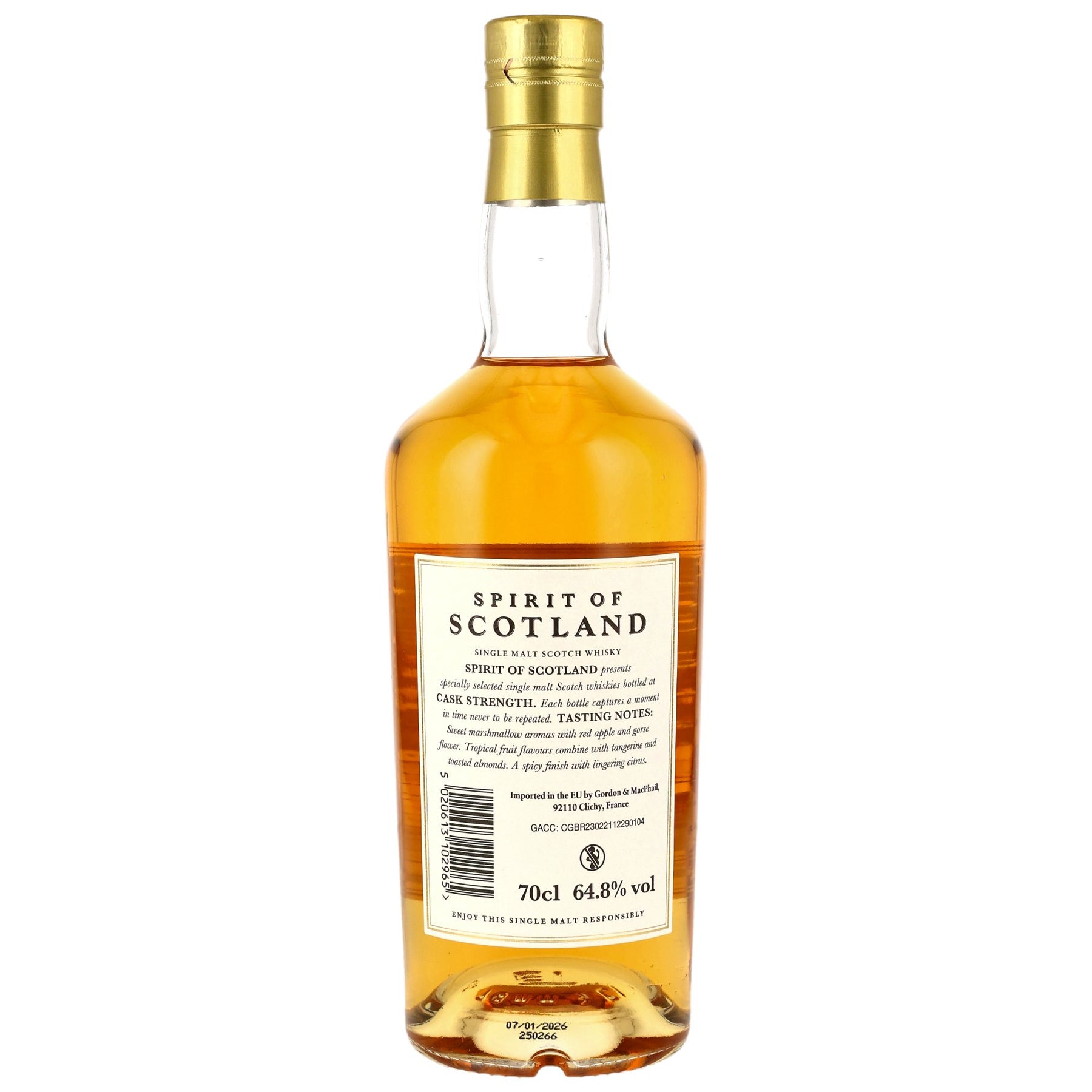 Allt-A-Bhainne 2016/2026 - 9 Jahre - Refill Bourbon Barrel - Fassnummer 1031758 - Spirit of Scotland - Gordon & MacPhail