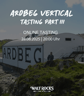 Ardbeg Vertical Tasting Part III - online am 28.08.2025