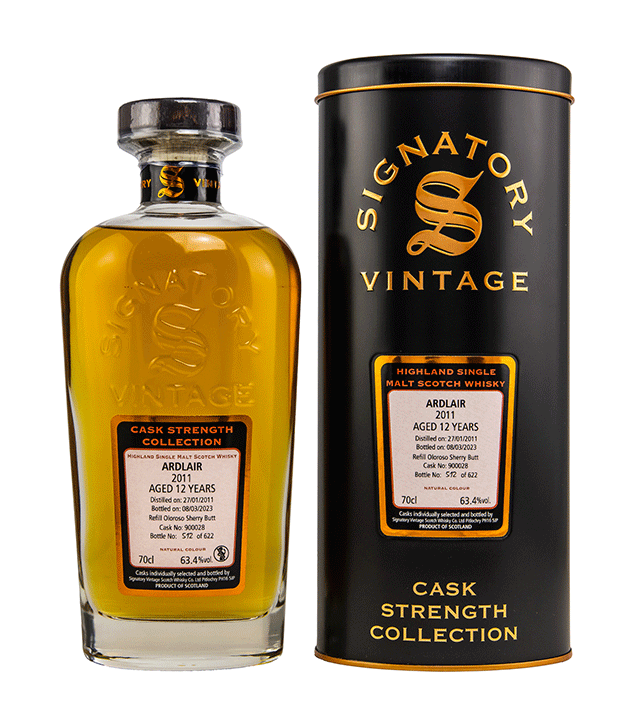 Ardlair 2011/2023 - Cask Strength Collection - Fassnummer 900028 - Signatory Vintage