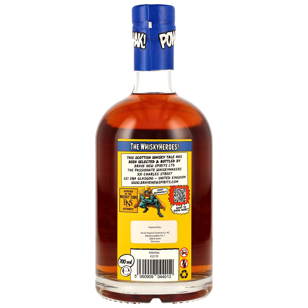 Ardmillan 12 Jahre - Whiskyheroes: Smoke Over The Craig - Brave New Spirits