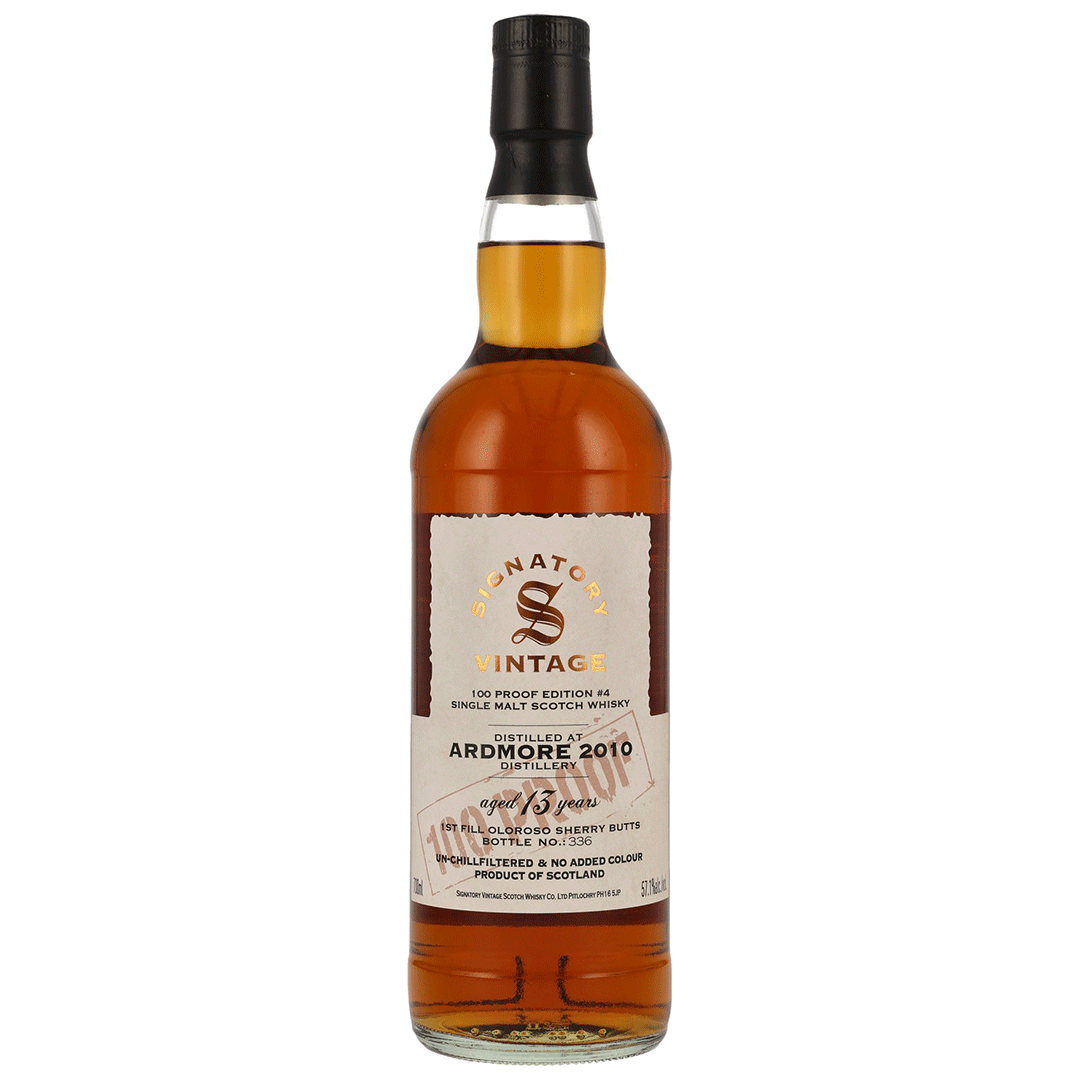 Ardmore 2010/2023 - 13 Jahre - Signatory 100 PROOF Edition #4