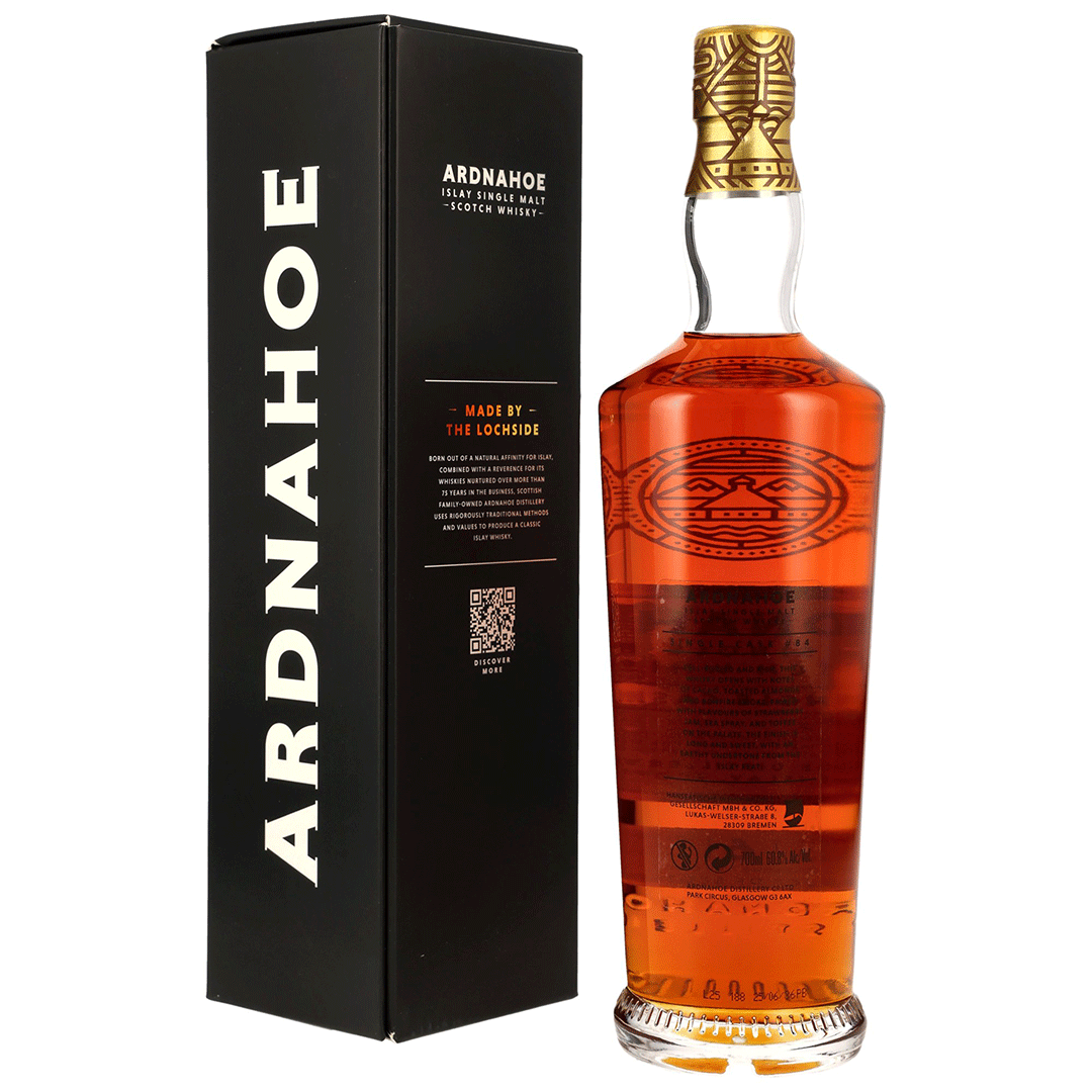 Ardnahoe 2019/2025 - 6 Jahre - Oloroso Quarter Cask - Fassnummer 84