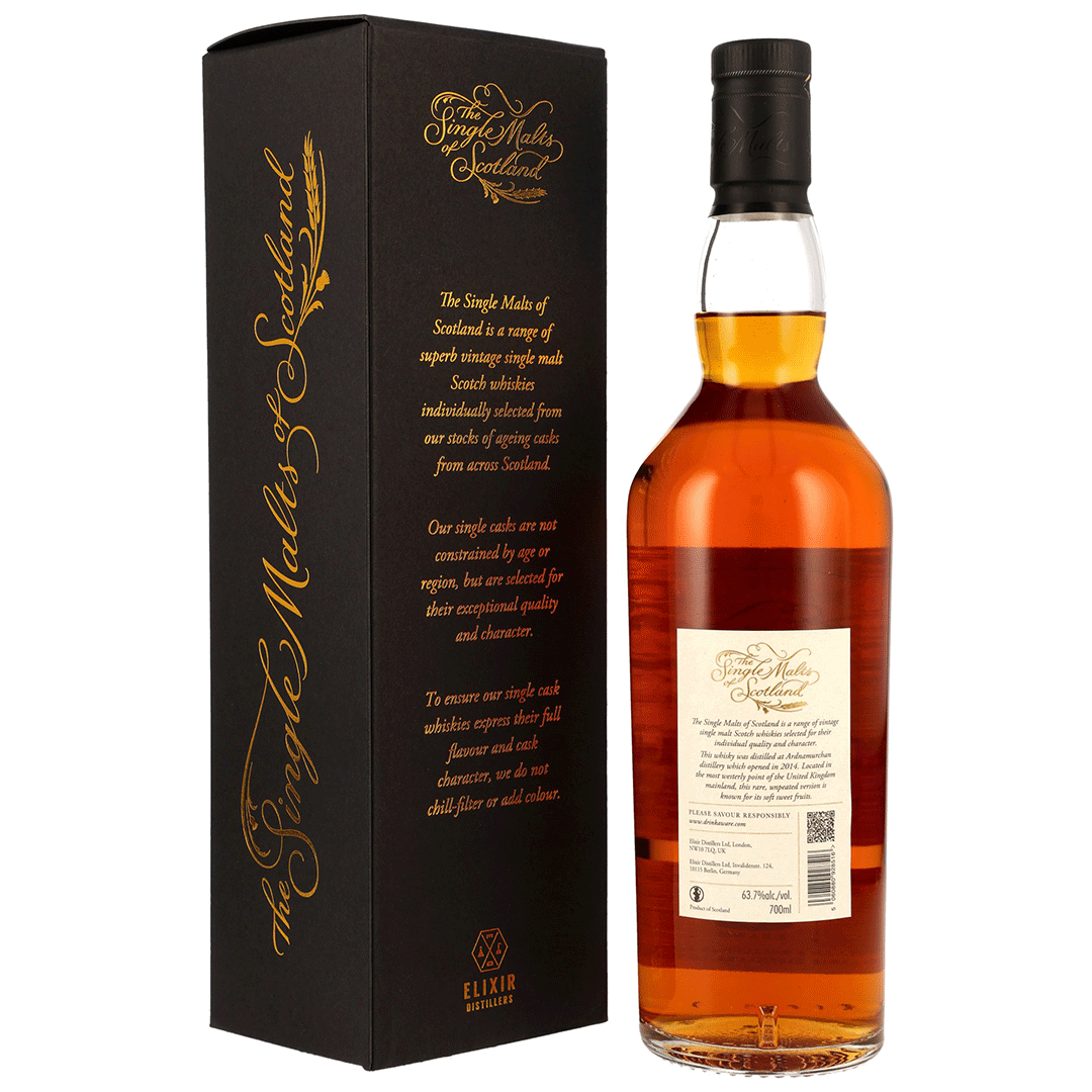 Ardnamurchan 2017/2024 - 6 Jahre - Hogshead - Fassnummer 244 - The Single Malts of Scotland