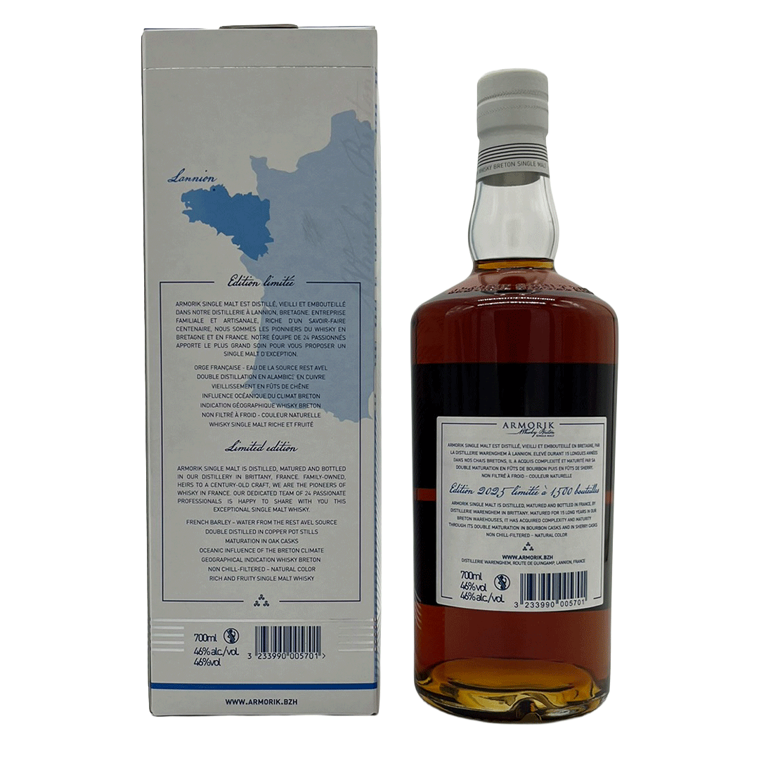 Armorik 15 Jahre - Edition Limitée - Whisky Breton Single Malt