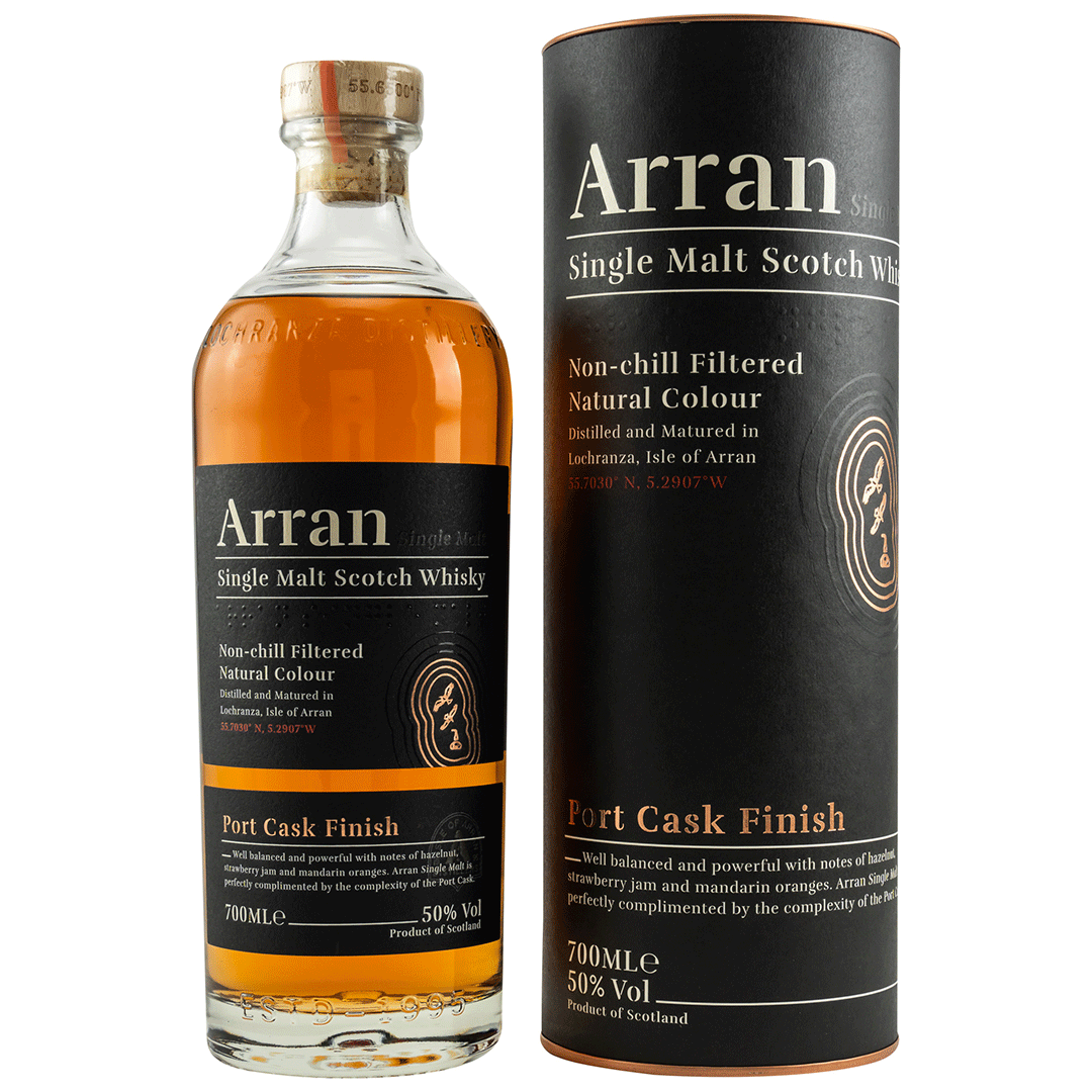 Arran Port Cask Finish Single Malt Whisky