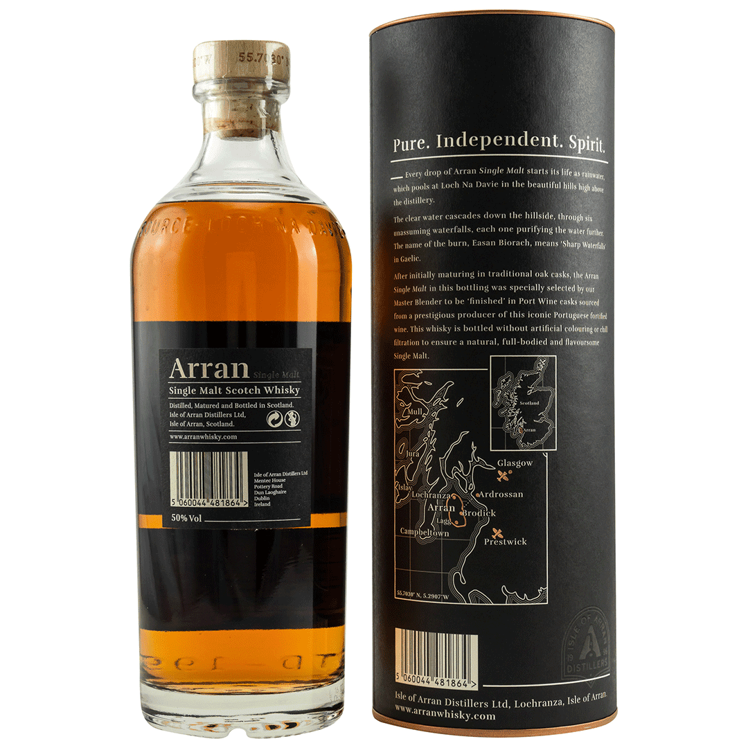 Arran Port Cask Finish Single Malt Whisky