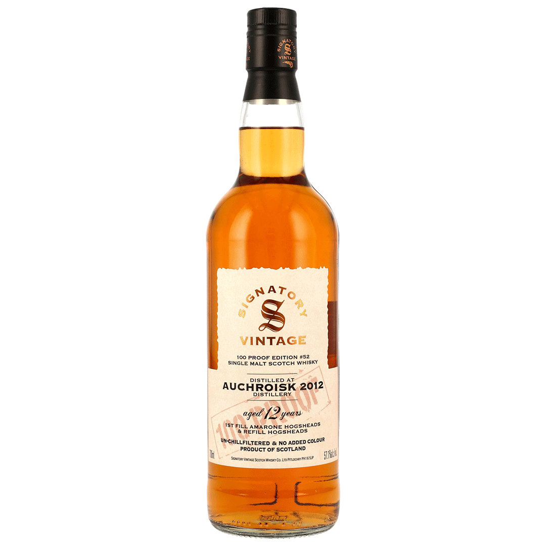 Auchroisk 2012/2025 - 12 Jahre - Signatory 100 PROOF Edition #52