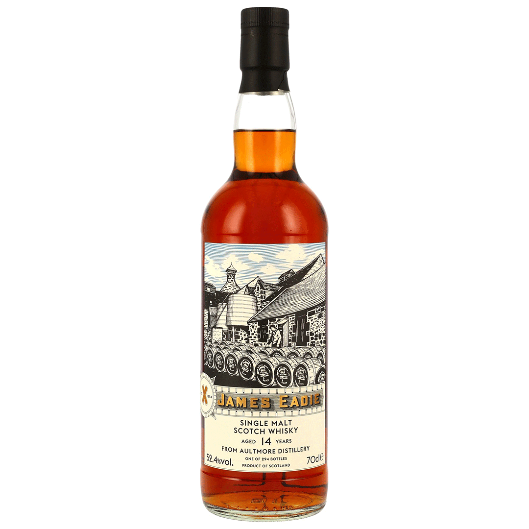 Aultmore 2010/2025 - 14 Jahre - Re-Charred Hogshead - Fassnummer 306108 - James Eadie