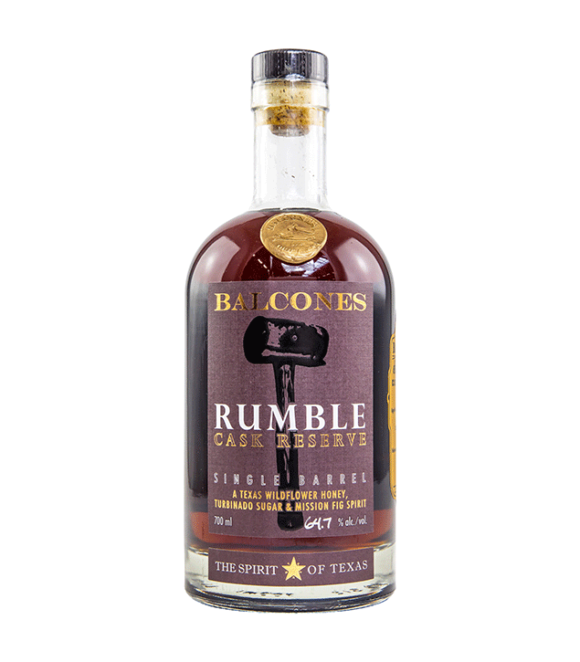 Balcones Single Barrel Rumble Cask - 64.7%