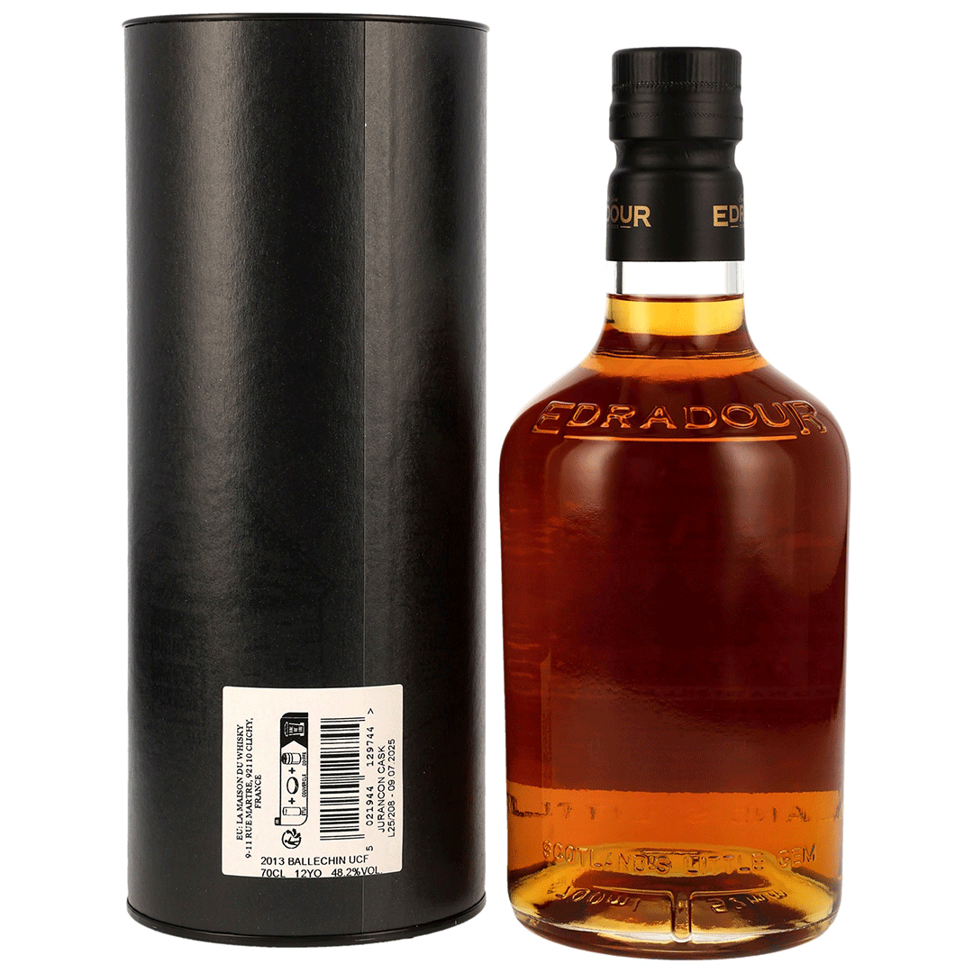 Ballechin 2013/2025 - 12 Jahre - 1st Fill Jurancon Cask - Fassnummer 810