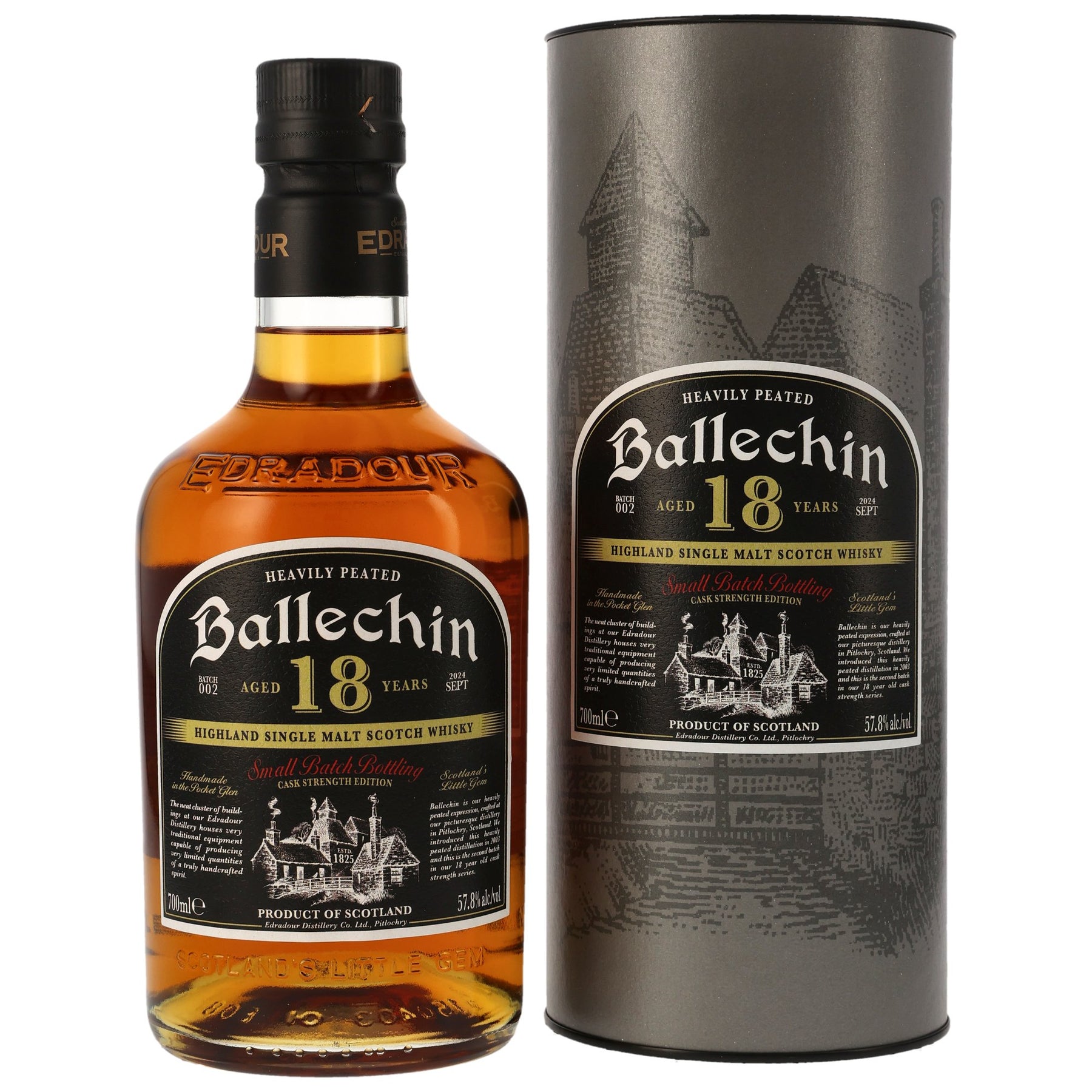 Ballechin 18 Jahre - Cask Strength - Batch 002
