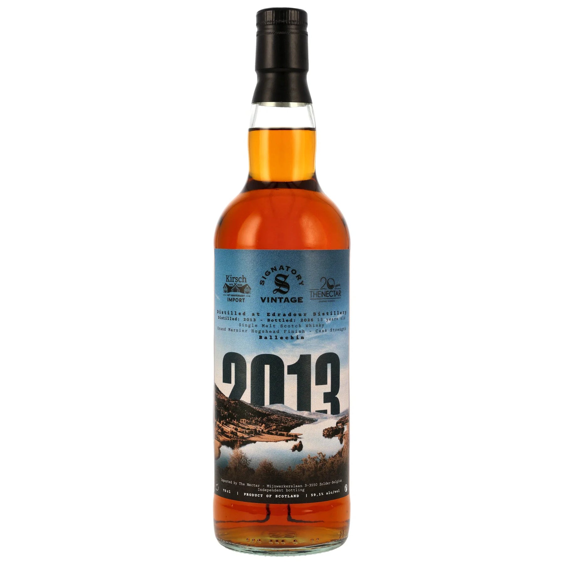 Ballechin 2013/2026 - 13 Jahre - Grand Marnier Hogshead Finish - Nectar & Kirsch