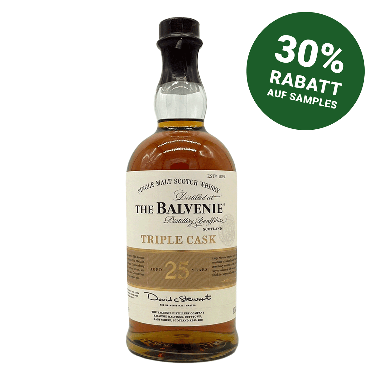 Balvenie 25 Jahre - Triple Cask