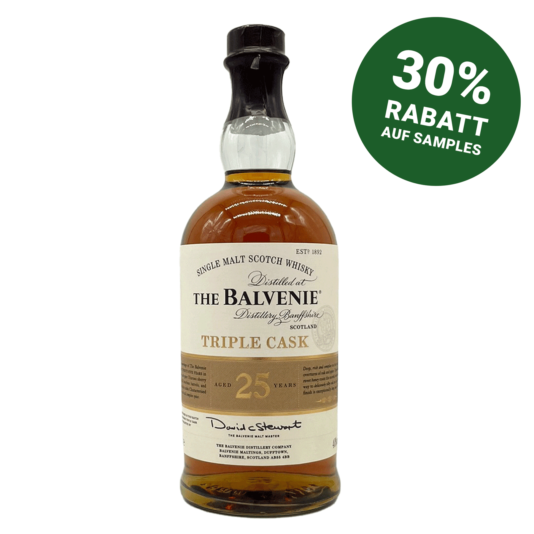 Balvenie 25 Jahre - Triple Cask