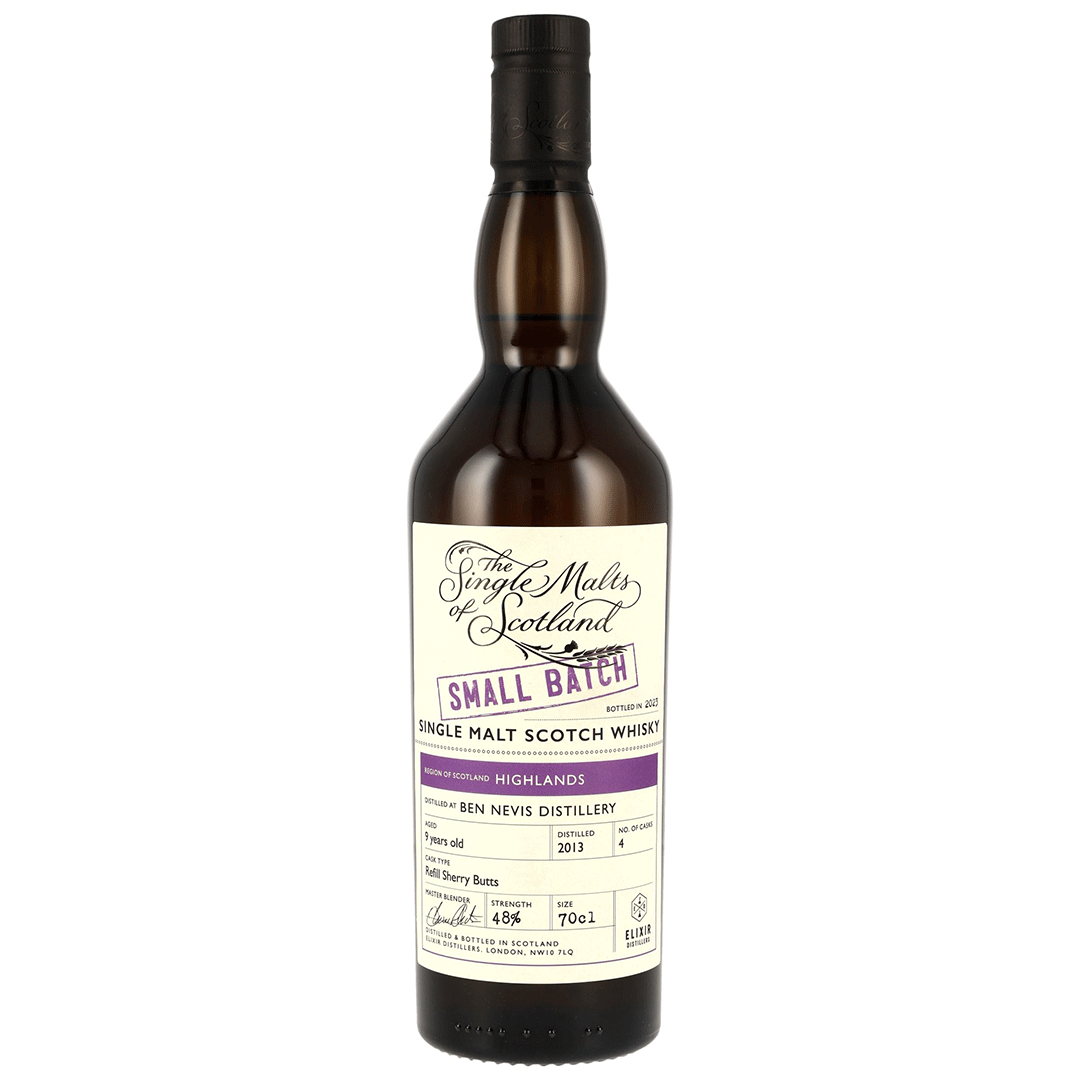 Ben Nevis 2013/2023 - 9 Jahre - Refill Sherry Butts - Small Batch- The Single Malts of Scotland