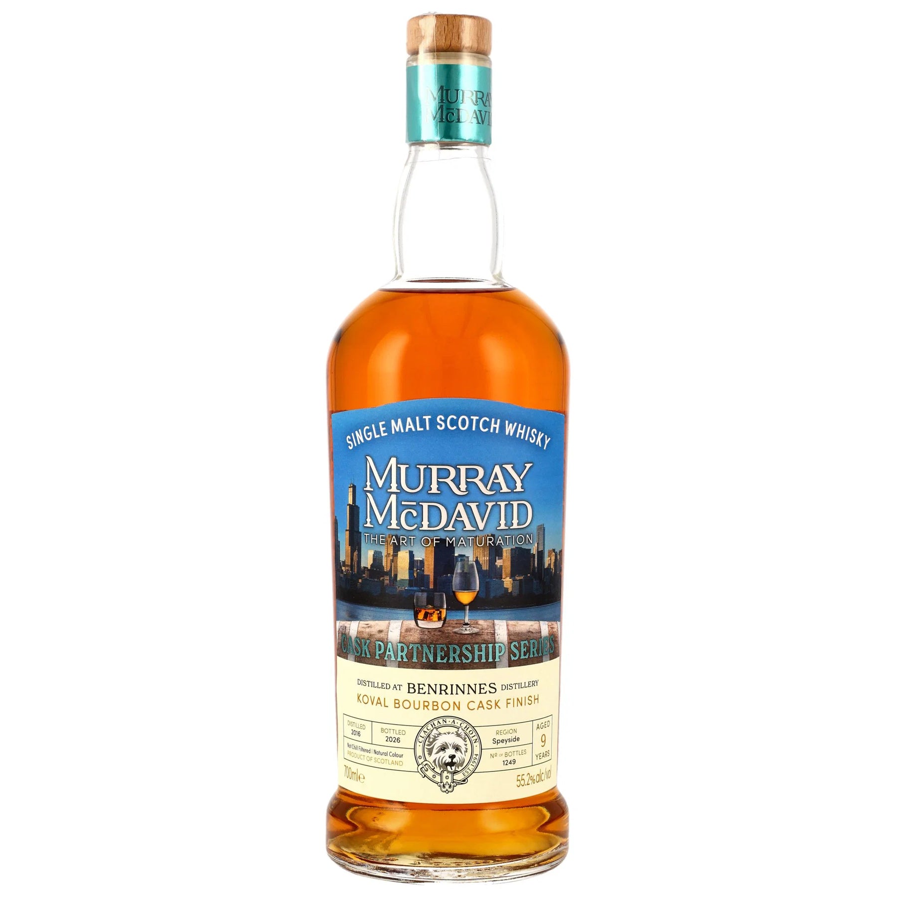 Benrinnes 2016/2026 - 9 Jahre - Koval Bourbon Cask Finish - Cask Partnership Series - Murray McDavid
