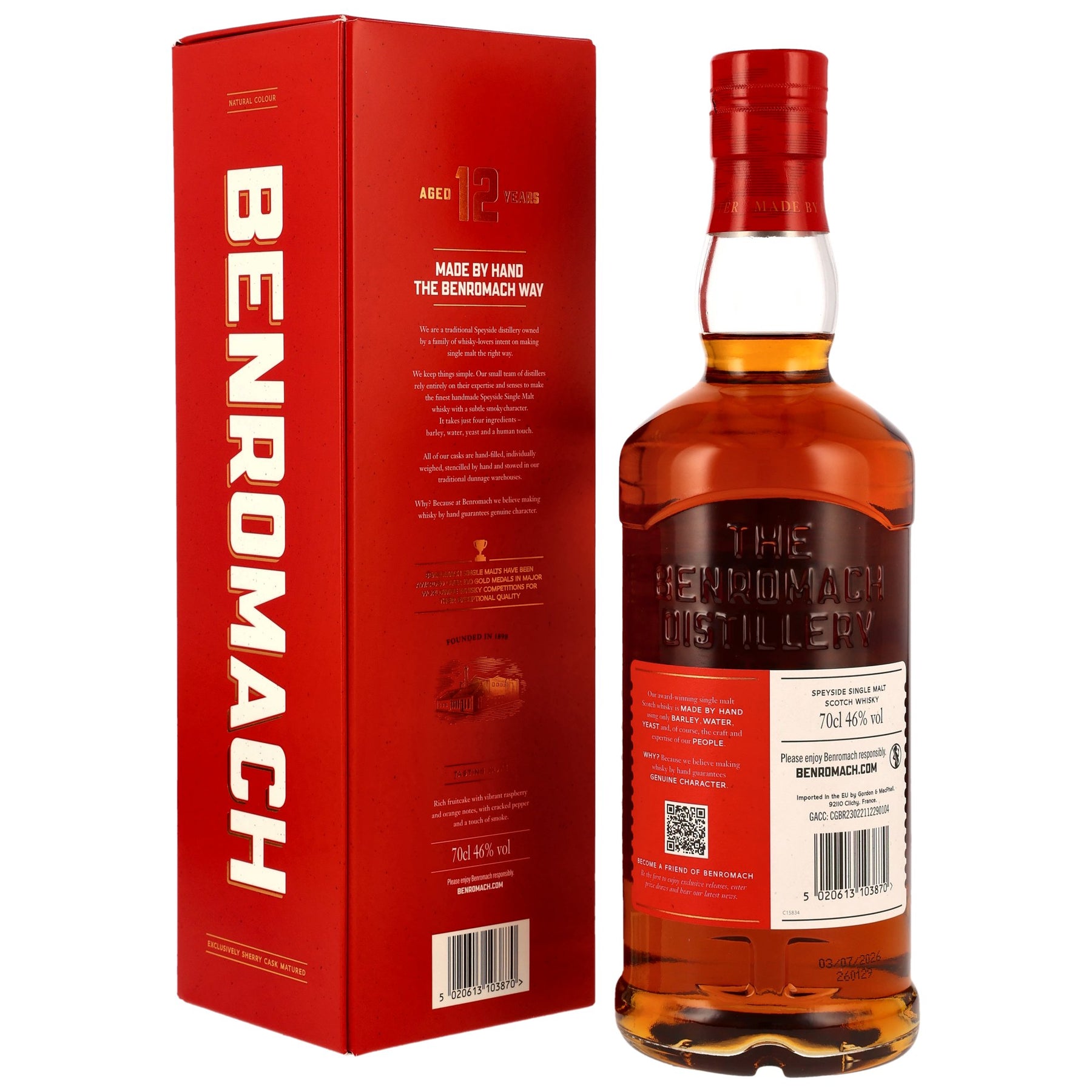 Benromach 12 Jahre -  Exclusively Sherry Cask Matured