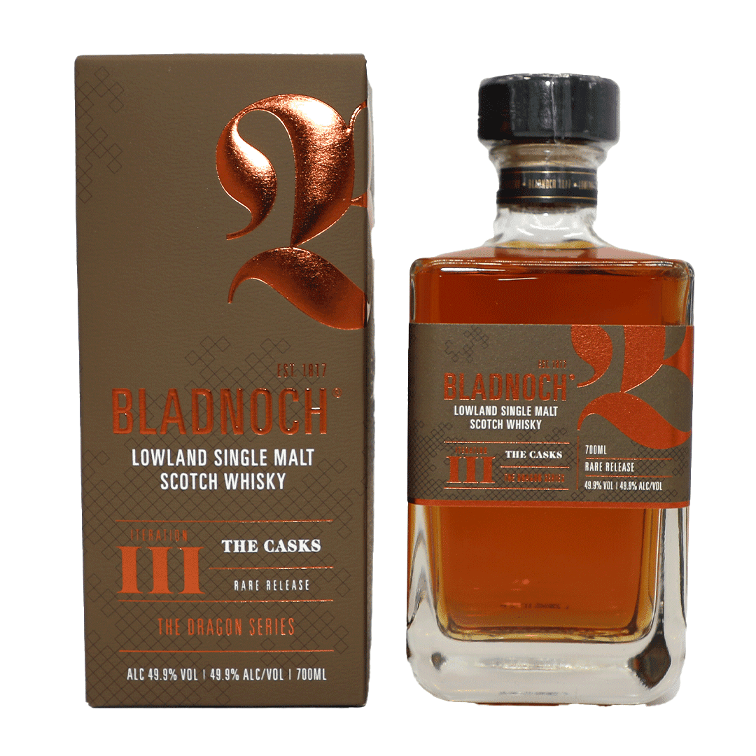 Bladnoch Dragon Series III - The Casks - First Fill Sherry and Bourbon Casks