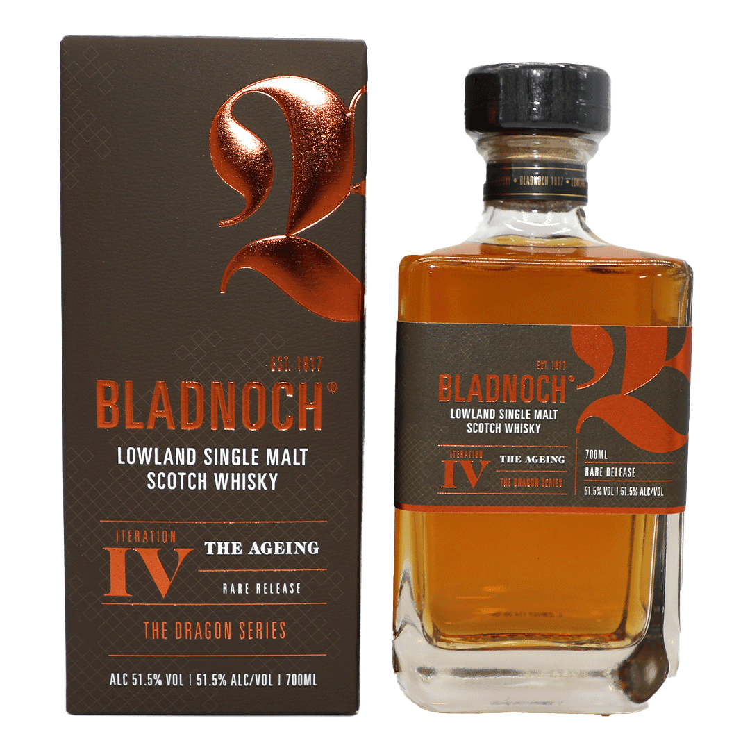 Bladnoch Dragon Series IV - The Ageing - Red Wine and Bourbon Casks