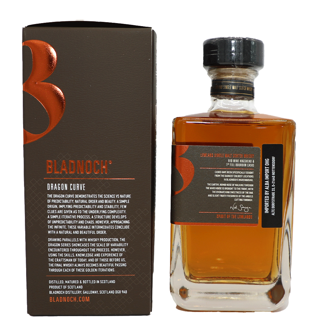 Bladnoch Dragon Series IV - The Ageing - Red Wine and Bourbon Casks