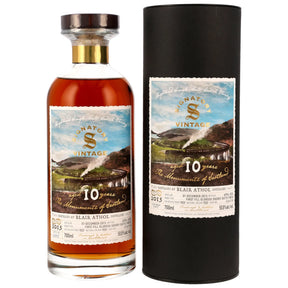 Blair Athol 2015/2026 - 10 Jahre - 1st Fill Oloroso Sherry Butts Finish - Monuments of Scotland - Signatory Vintage