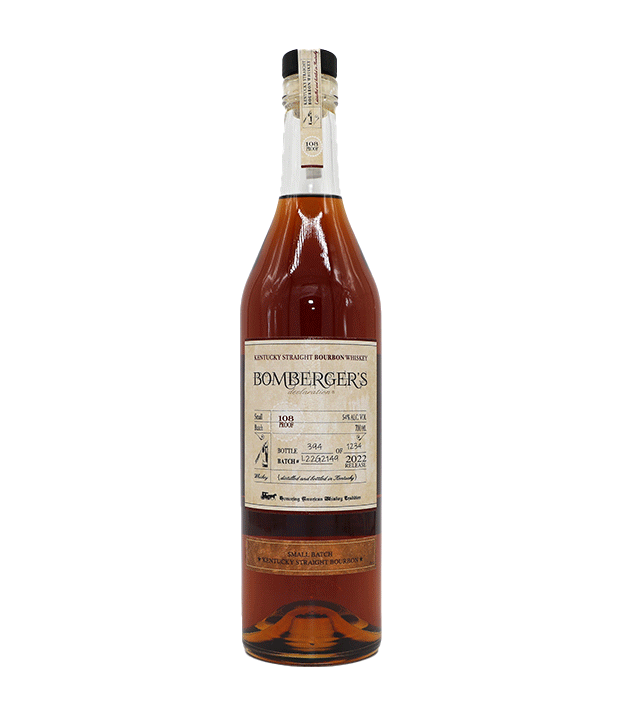 Bombergers Declaration 2022 Ketucky Straight Bourbon Whisky - Batch L22G2449 - Bottle 394 of 1234