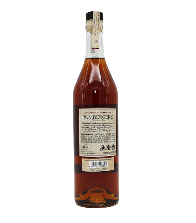 Bombergers Declaration 2022 Ketucky Straight Bourbon Whisky - Batch L22G2449 - Bottle 394 of 1234