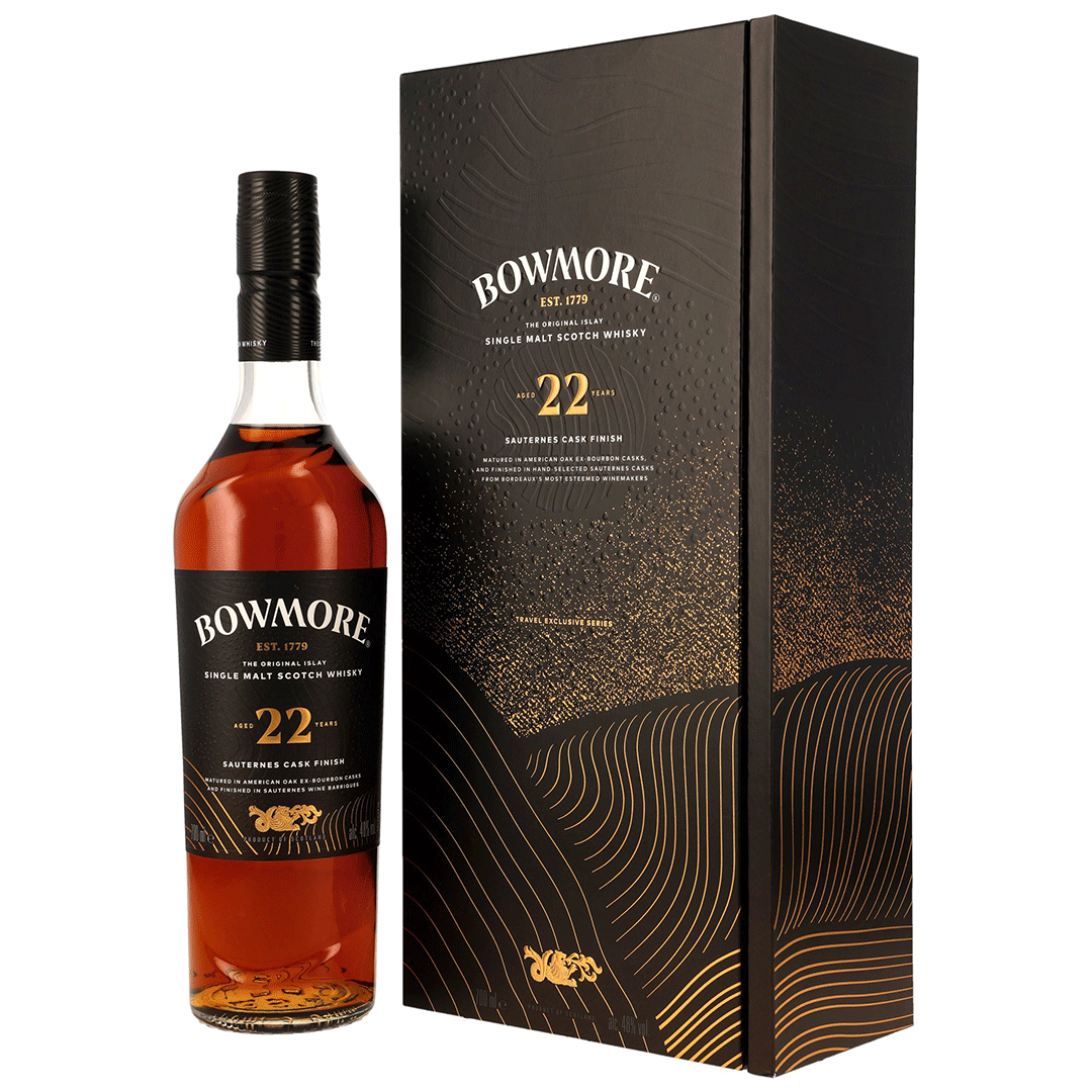 Bowmore 22 Jahre - Sauternes Cask Finish - Islay Single Malt Scotch Whisky