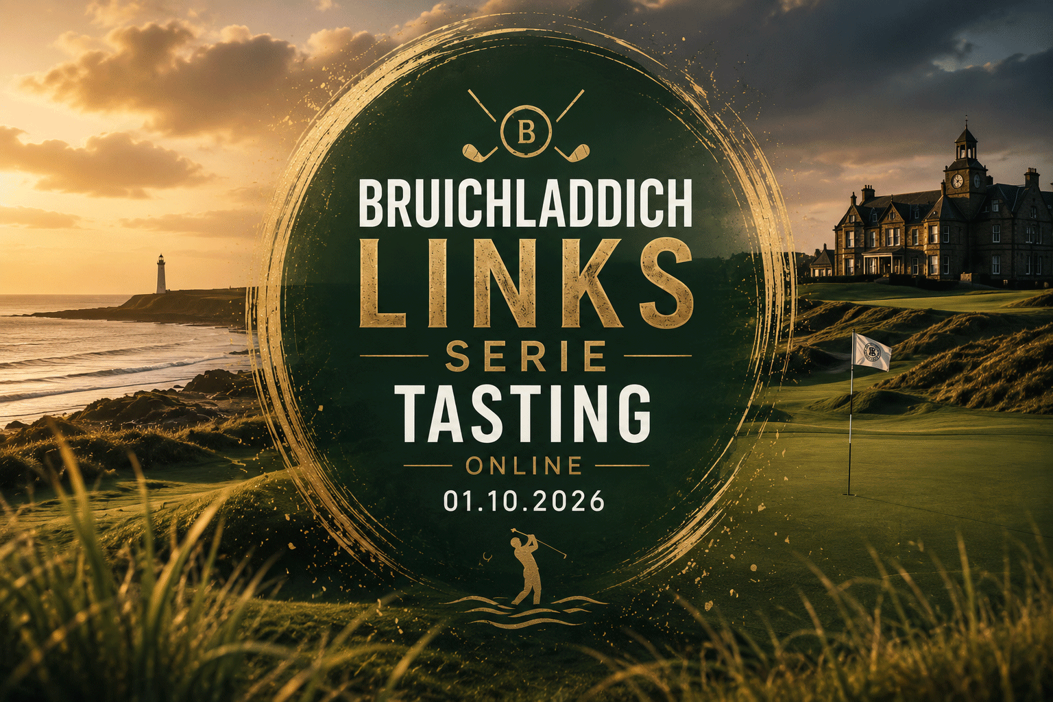 Bruichladdich Links Serie Tasting - online am 01.10.2026