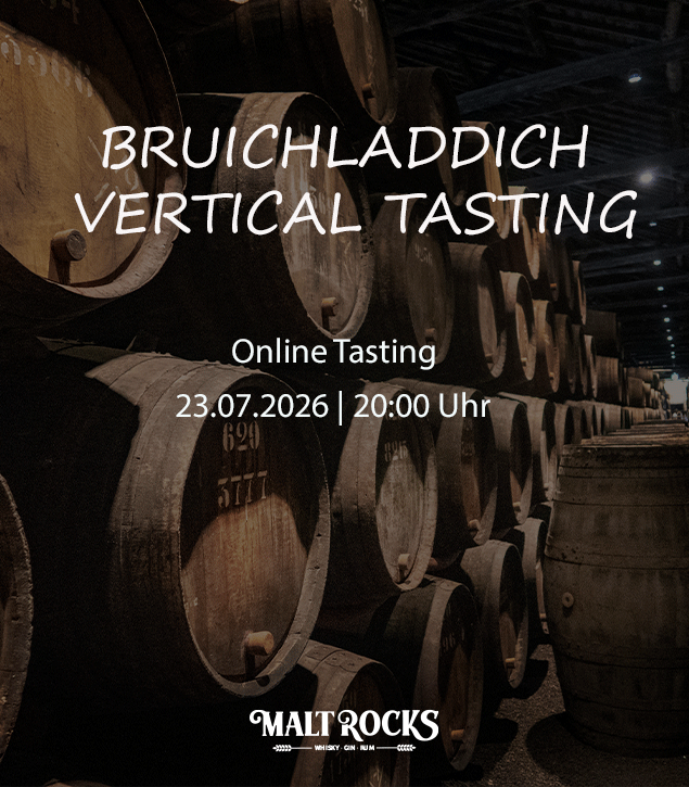 Bruichladdich Vertical Tasting - online am 23.07.2026