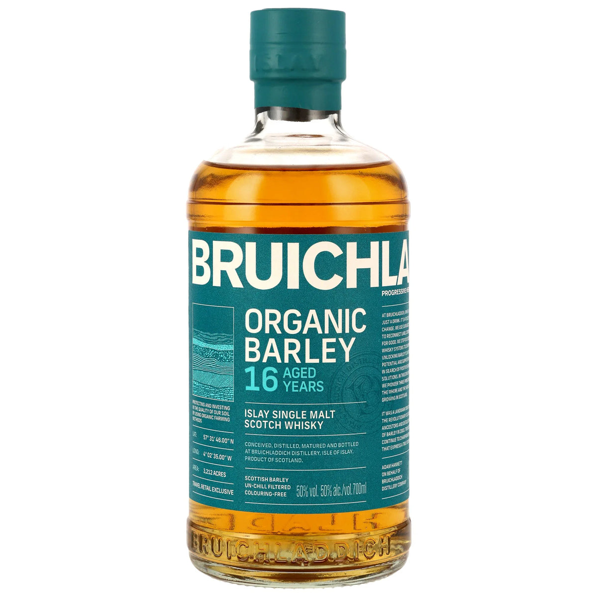 Bruichladdich Organic Barley - 16 Jahre - Islay Single Malt Scotch Whisky