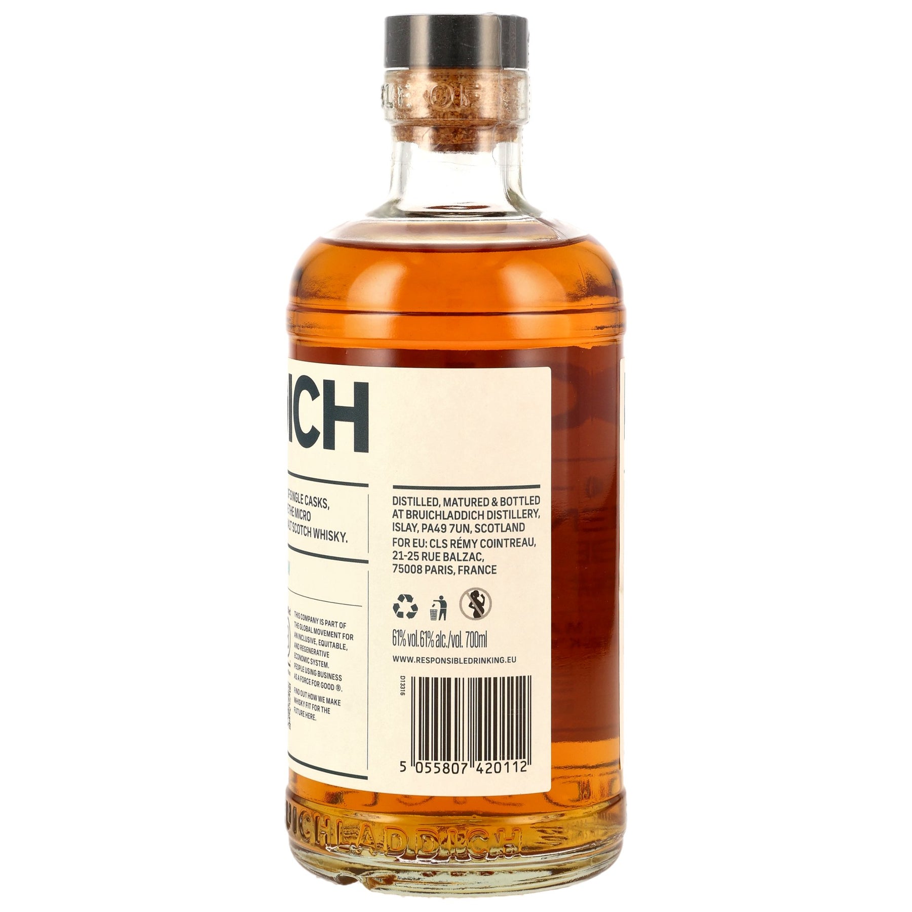 Bruichladdich 2010/2024 - 13 Jahre - 1st Fill Bourbon Cask - Fassnummer 1216 - Micro Provence Single Cask