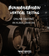 Bunnahabhain Vertical Tasting - online am 09.10.2025