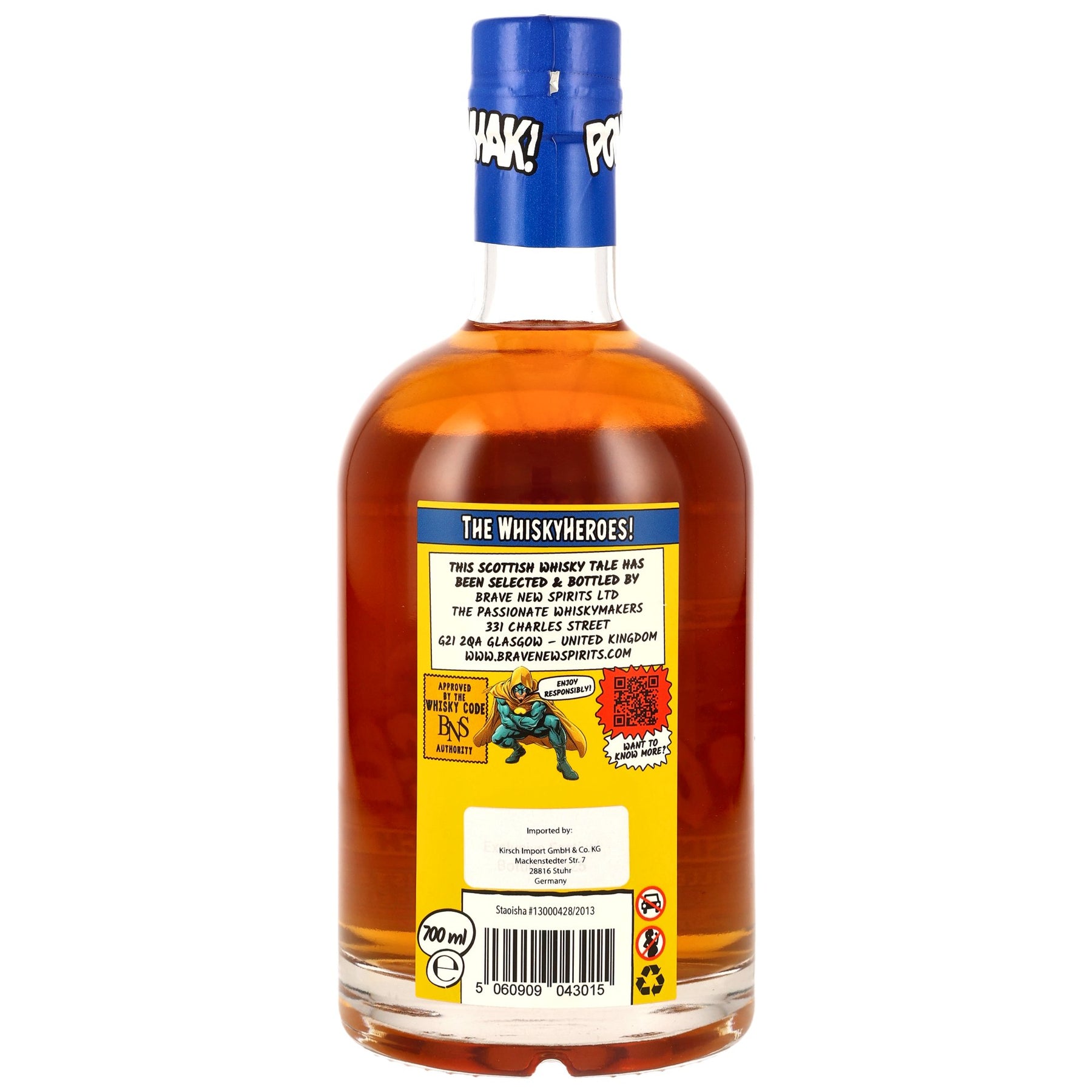 Bunnahabhain Staoisha 11 Jahre - 1st Fill Bourbon Barrel - Fassnummer 13000428/2013 - Whiskyheroes: The Unpronounceable