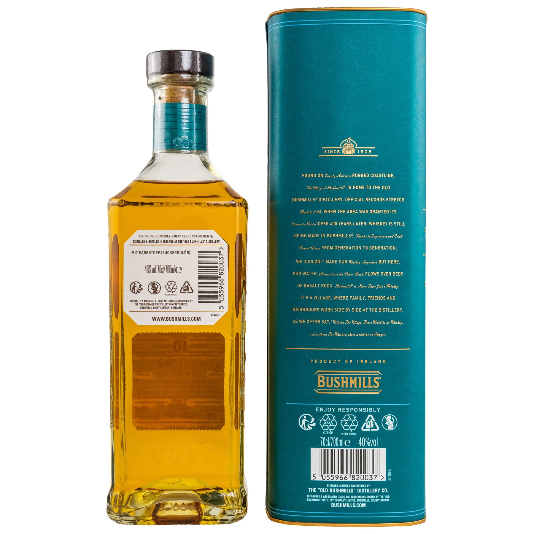 Bushmills Malt 10 Jahre - Irish Whiskey