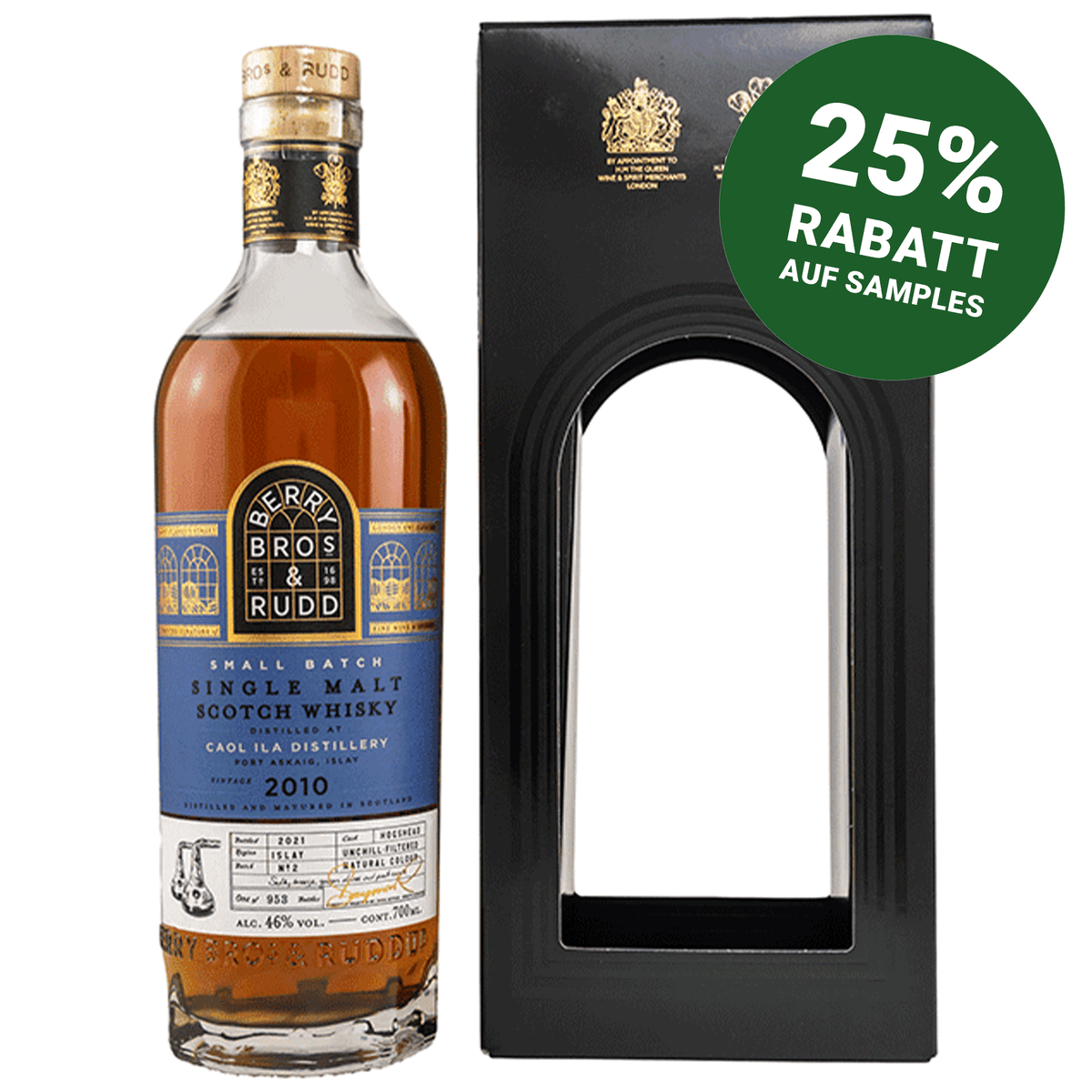 Caol Ila 2010/2021 - 11 Jahre - Batch 2 - Berry Bros & Rudd