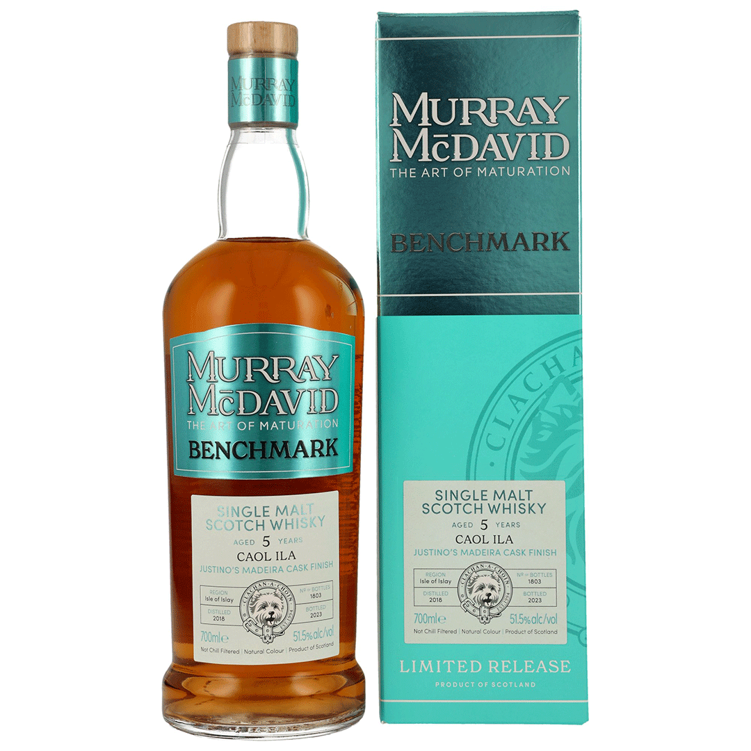Caol Ila 2018/2023 - 5 Jahre - Justino‘s Madeira Cask Finish - Murray McDavid