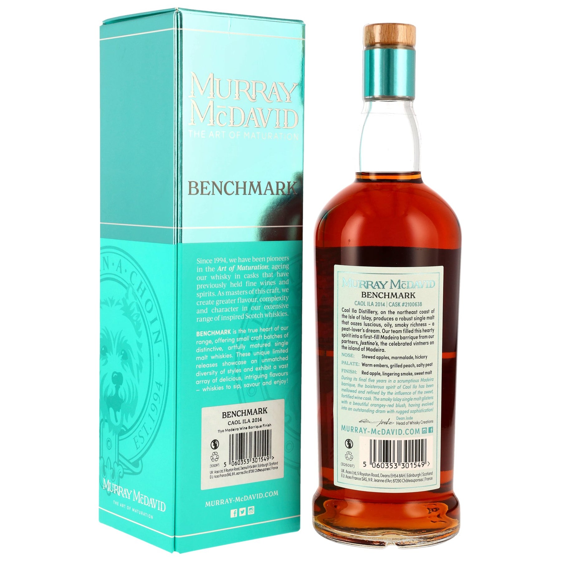 Caol Ila 2014/2026 - 11 Jahre - Madeira Wine Barrique Finish - Fassnummer 2100638 - Murray McDavid