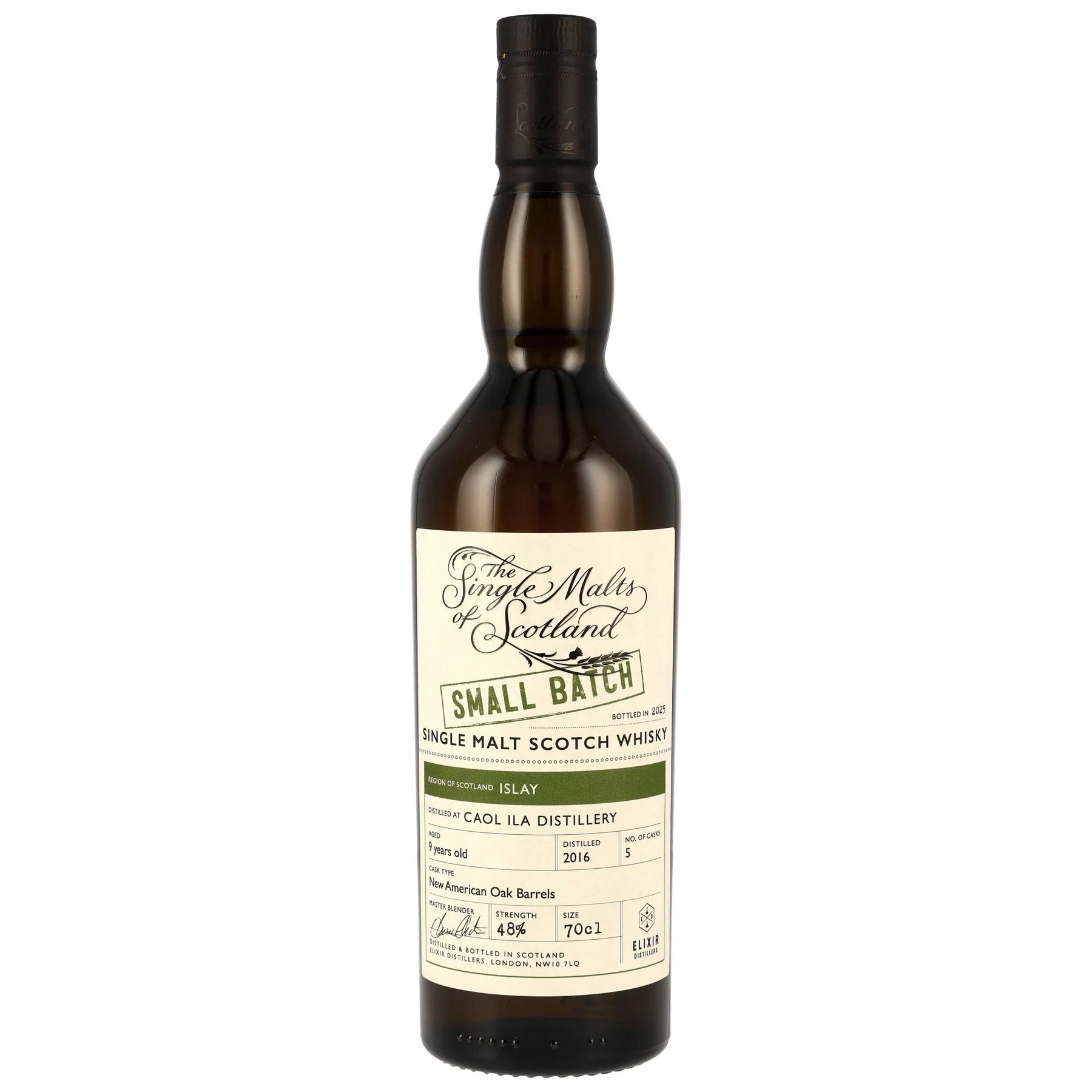 Caol Ila 2016/2025 - 9 Jahre - New American Oak Barrels - Small Batch - The Single Malts of Scotland