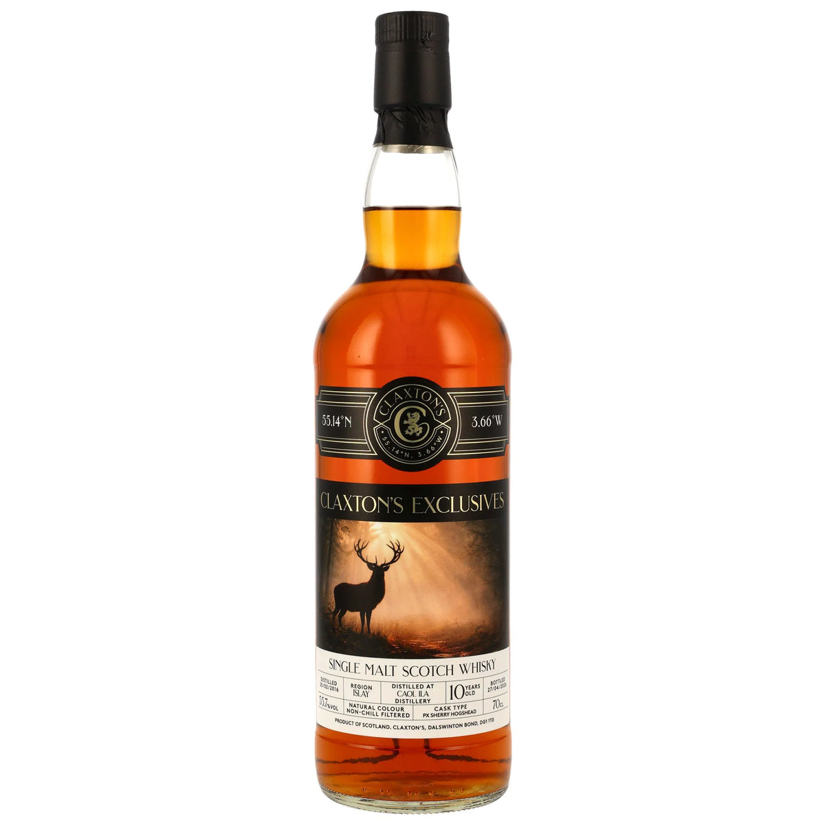 Caol Ila 2016/2026 - 10 Jahre - PX Sherry Cask - Claxton's