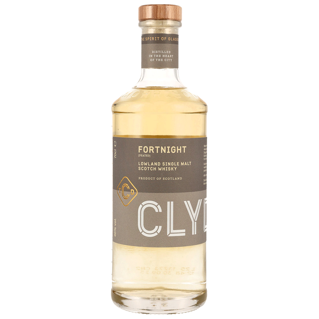 Clydeside Fortnight - 6 Jahre - Peated - Lowland Single Malt Scotch Whisky