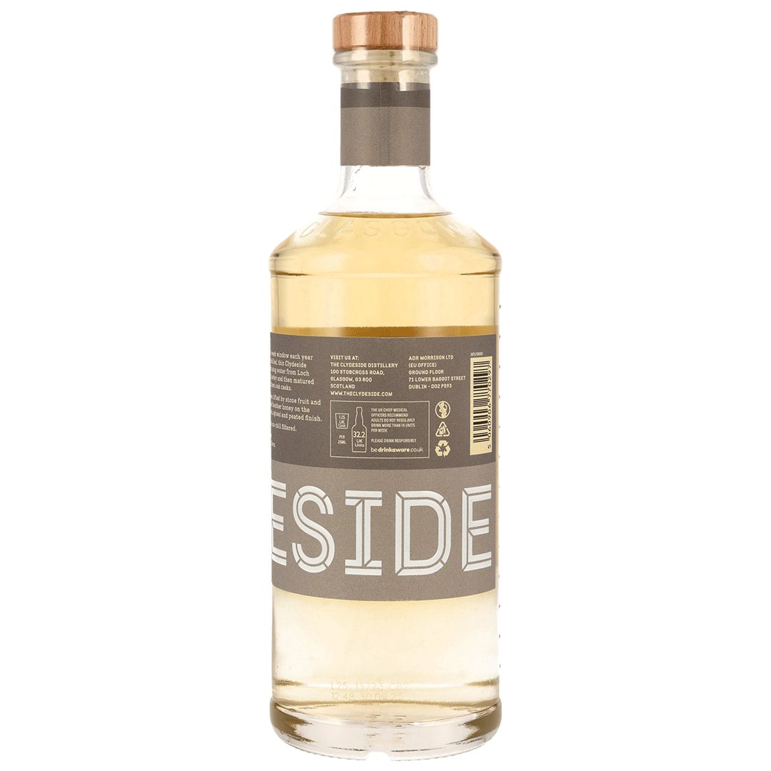 Clydeside Fortnight - 6 Jahre - Peated - Lowland Single Malt Scotch Whisky