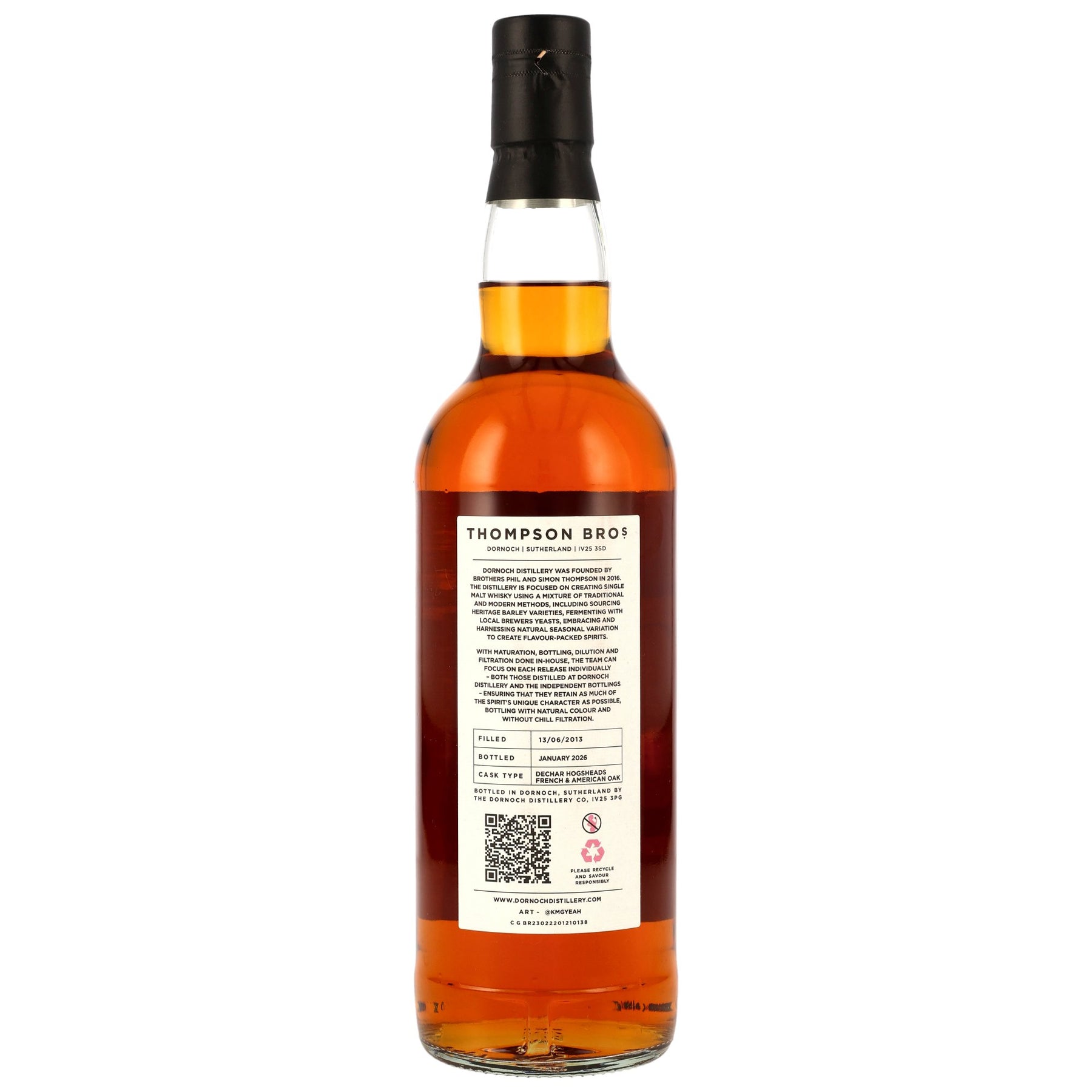 Clynelish 2013/2026 - 12 Jahre - Dechar Hogshead - Thompson Bros.