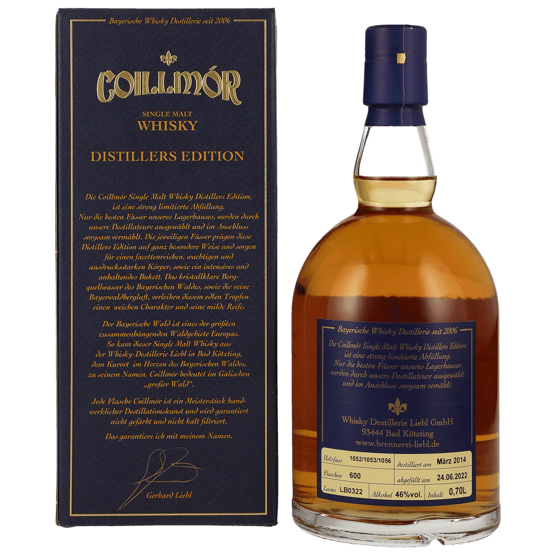 Coillmór Albanach Peated 2014/2022 - 8 Jahre - Islay Cask #1052+1053+1056