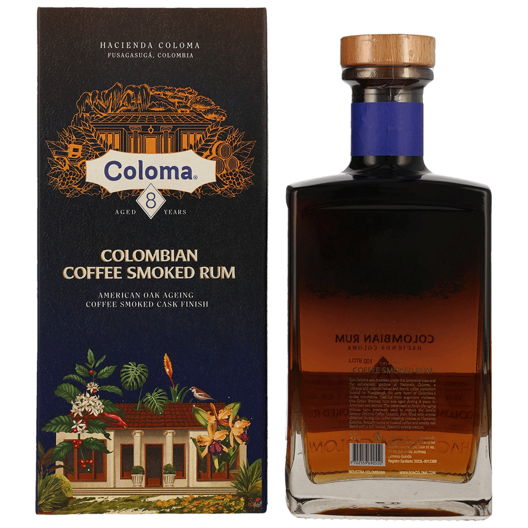 Coloma Rum 8 Jahre - Coffee Smoked