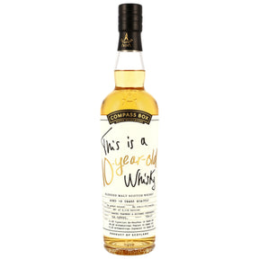 Compass Box - This is a 10-Year-Old Whisky - Blended Malt Scotch Whisky