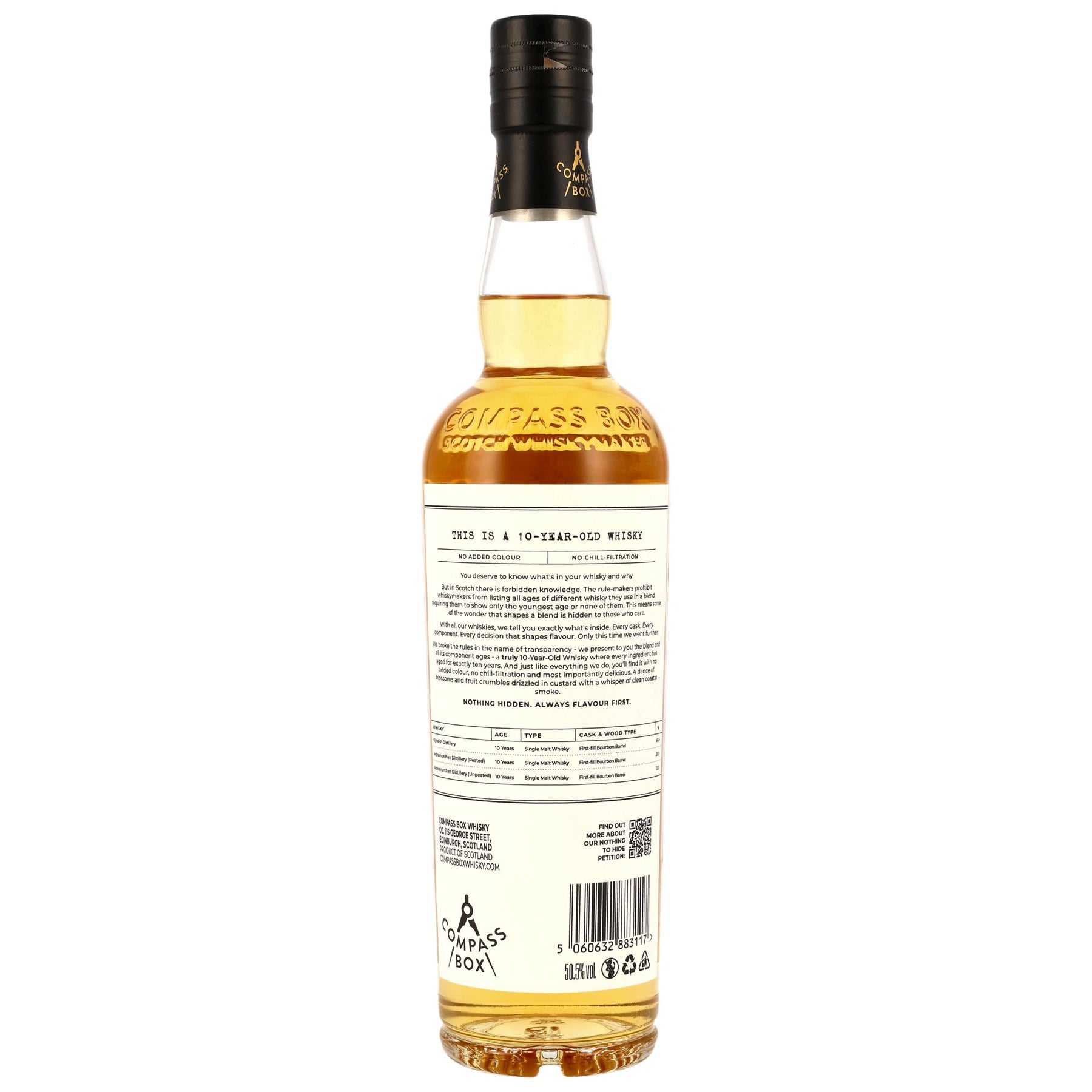 Compass Box - This is a 10-Year-Old Whisky - Blended Malt Scotch Whisky