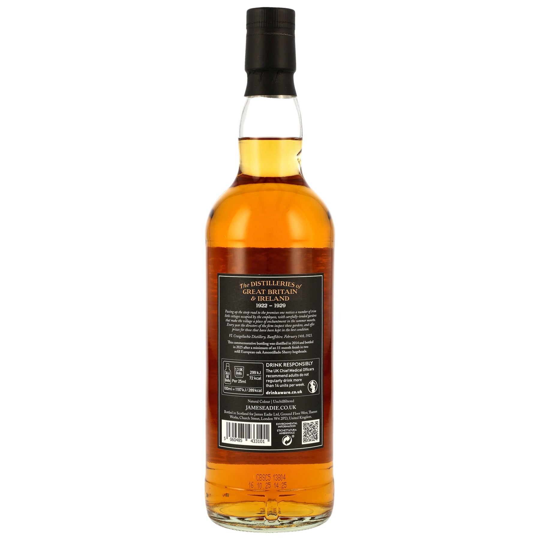 Craigellachie 2014/2025 - 11 Jahre - Amontillado Sherry HHD - James Eadie